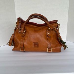 Dooney Bourke medium Satchel Florentine leather No shoulder strap